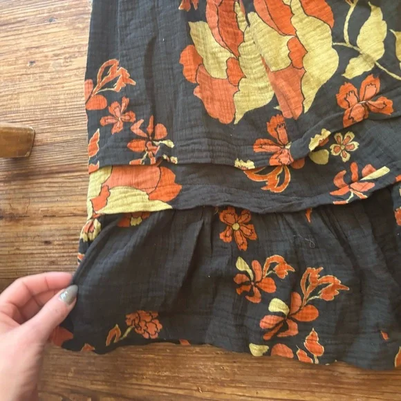 NWT Free People Fleur Printed Tunic - Picture 6 of 9